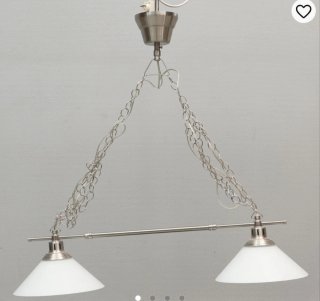 Lámparas colgantes de metal y cristal