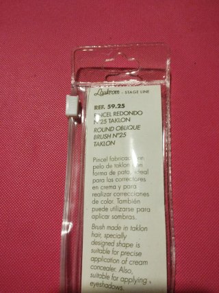 Pincel Laukrom redondo para correctores y sombras