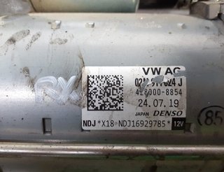 371062 02m911024j motor arranque seat leon (5f1)