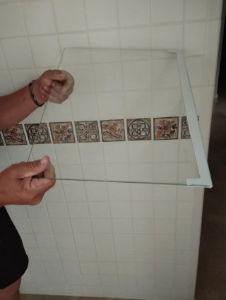 Bandeja cristal frigorífico Beko
