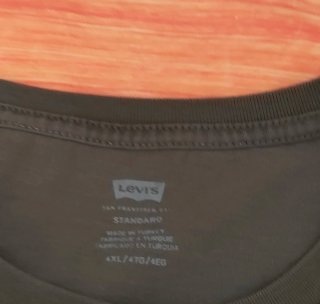 Camiseta Levi's Verde Oliva Talla 4XL