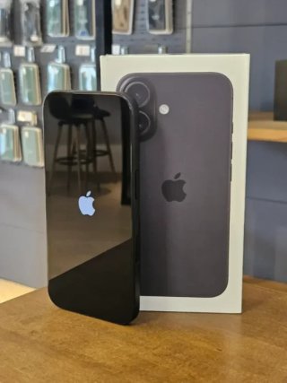 IPHONE 16 128GB NEGRO BATERIA 100% - 46 CICLOS