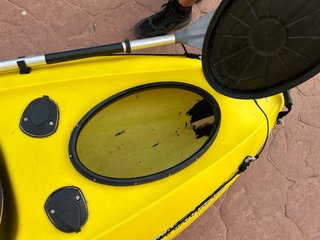 Kayak Bilbao Bic Sport amarillo e individual