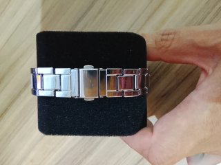 Orologio Orlando Acciaio Ghiera Nera
