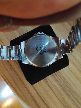 Orologio Orlando Acciaio Ghiera Nera