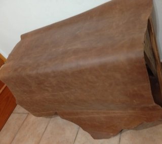 Piel de vacuno encerada