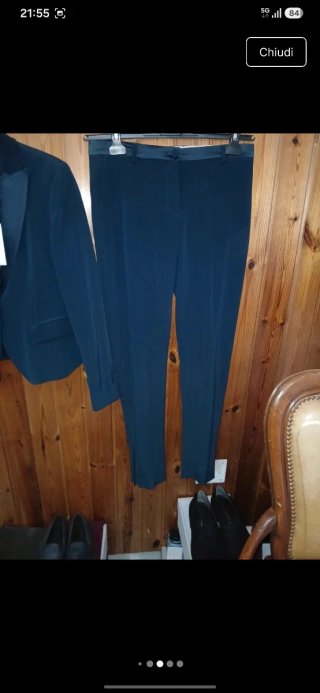 Stupenda giacca con pantalone  taglia 42 cioe' M