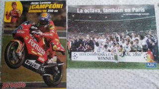 CB3-1 Revistas y pósters de fútbol