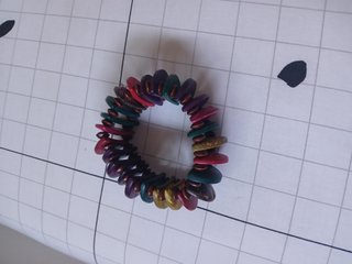 Pulseira de senhora colorida