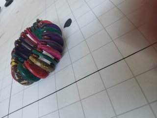 Pulseira de senhora colorida