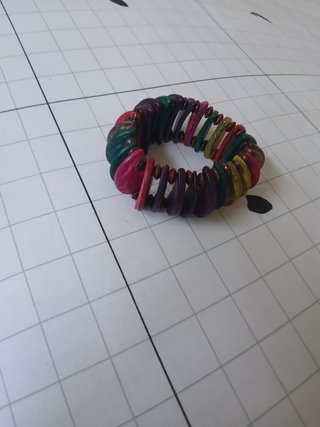 Pulseira de senhora colorida