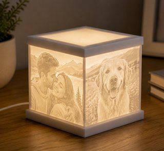 Lámpara Litofanía Personalizada