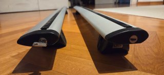 Barras techo railing elevado Cruz Airo R 128cm