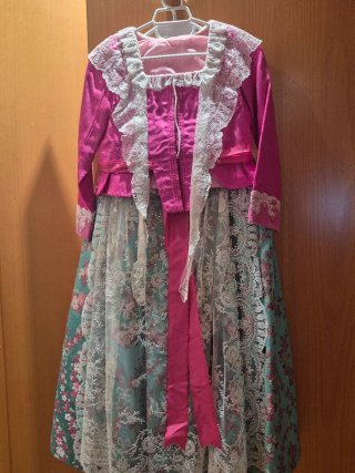 Vestido de fallera 6-9 años