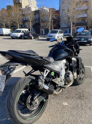 Kawasaki Z750 Negra