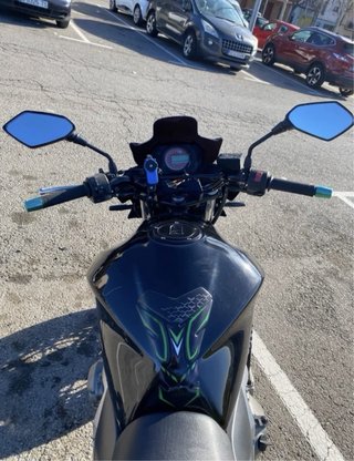 Kawasaki Z750 Negra