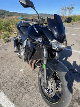 Kawasaki Z750 Negra