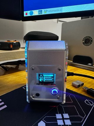 Raspberry Pi 4 8GB + Caja Pironman + SSD 256GB