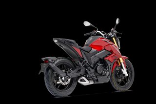 Moto Cyclone Battlo 125 Naked Roja - Negra