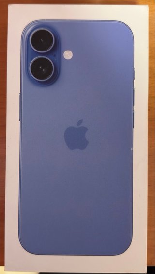 iPhone 16 128GB Azul 92% Batería con caja original