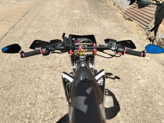 Rieju Supermotard Negra y Roja