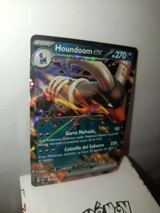 Houndoom ex - Llamas Obsidiana - Español