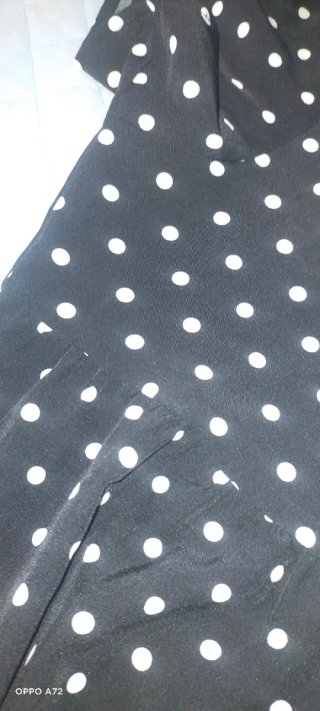 Vestito lungo a pois tg unica
