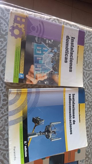 Libros Instalaciones Domóticas y Radiocomunicacion
