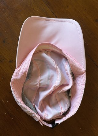 Cappellino tecnico running rosa traspirante