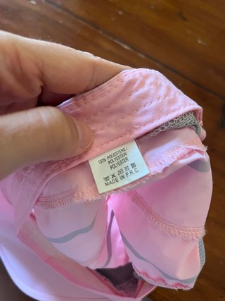 Cappellino tecnico running rosa traspirante