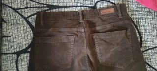 Lote dos pantalones de pana hombre