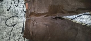 Lote dos pantalones de pana hombre