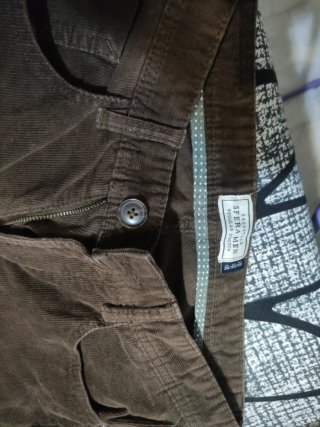 Lote dos pantalones de pana hombre