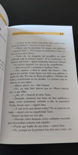 El asesinato de la profesora de lengua