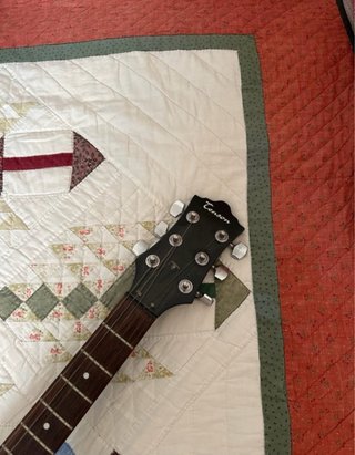 Guitarra Eléctrica Tenson Negra