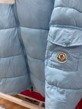 Plumas Moncler Azul
