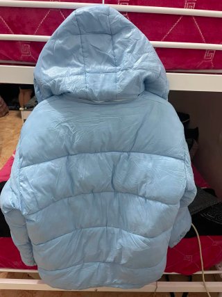 Plumas Moncler Azul
