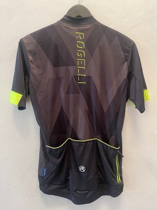 Maillot Rogelli Talla M/L Negro y Amarillo