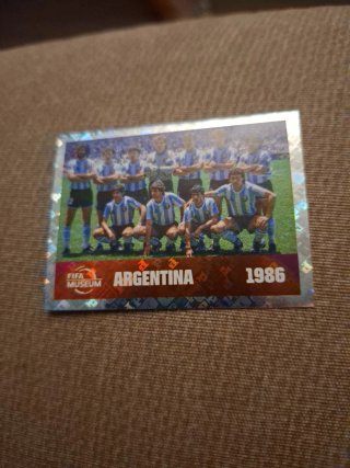 Cromo Argentina Mundial 1986 FIFA Museum