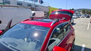Barras de techo Railing. con cerradura incluida
