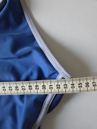 Bañador deportivo azul