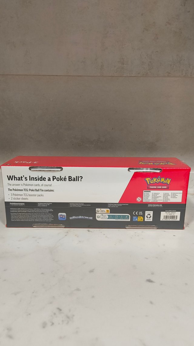 Pack 3 Latas Pokémon TCG