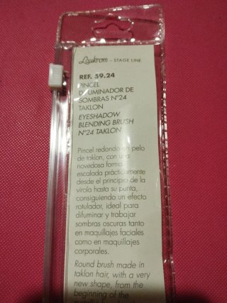 Pincel difuminador sombras pelo taklon Stage Line