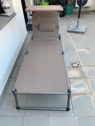 LIVARNO HOME Hamaca Aluminio Gris
