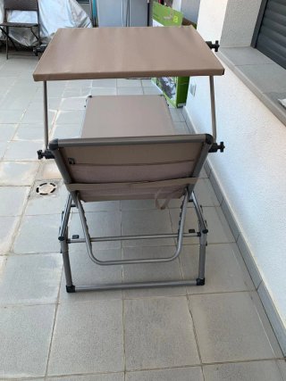 LIVARNO HOME Hamaca Aluminio Gris