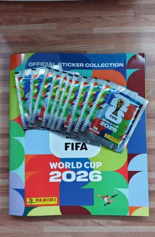 Panini FIFA World Cup 2026 Álbum y 10 Sobres