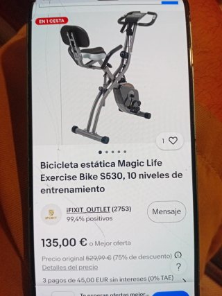 Bicicleta Estática Magic Life S530
