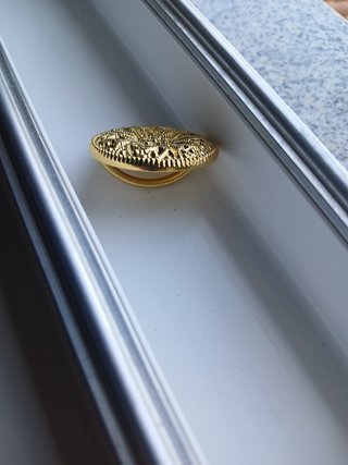 Broche Dourado para Lenços