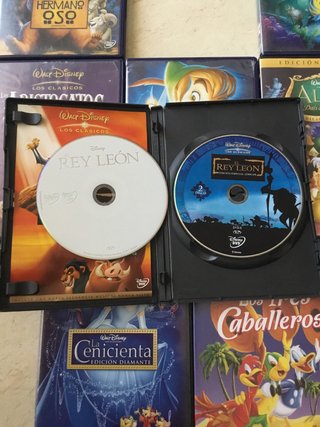 8 DVDs Colección Clásicos Disney (Español)