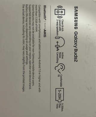​Samsung Galaxy Buds 2 Blanco - ¡Como Nuevos!